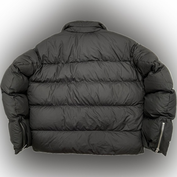 New Polo Ralph Lauren Down Moto Puffer Black Jacket Women’s Size Large - Picture 12 of 16